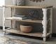Signature Design by Ashley® Alwyndale Brown Console Sofa Table with Antique White Accent -1