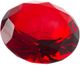 A & B Home Red Round Faux Diamond-2
