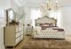 Coaster® Antonella 4-Piece Camel/Ivory California King Panel Bedroom Set-1