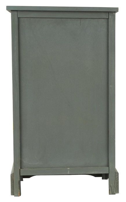 Deco Marche Teal Side Table-2