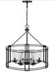 Cal® Lighting & Accessories Luton Cage 6-Light Iron Metal Chandelier-0