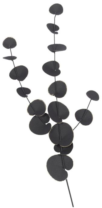 Deco Marche Black Leaf Wall Decor-0