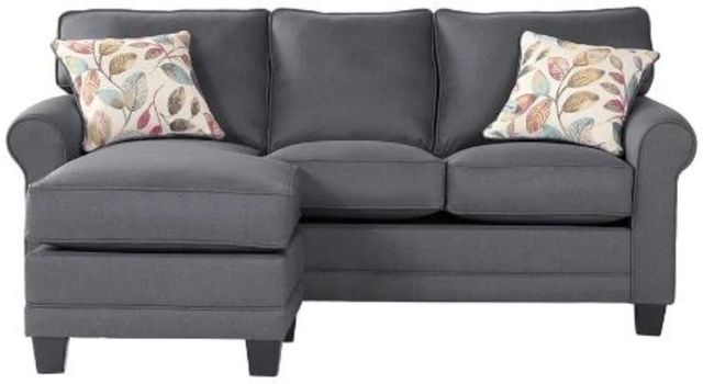 Hughes Furniture® 3730 Jitterbug Gray Sofa Chaise-0