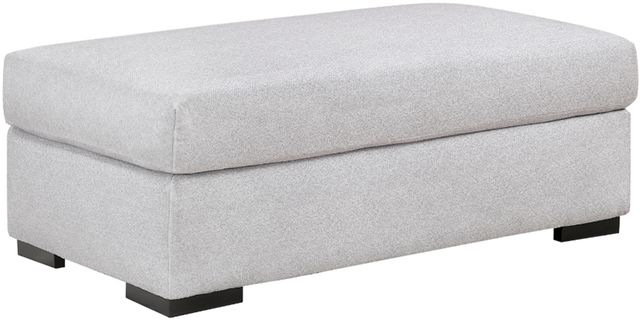 Homelegance® Athena Gray Ottoman-0