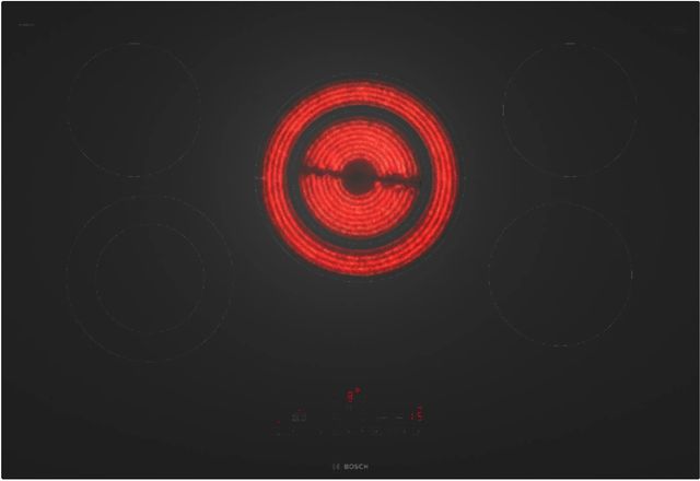 Bosch 800 Series 30" Black Frameless Electric Cooktop -2
