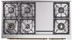 Ilve® Nostalgie II Series 48" Antique White Pro Style Dual Fuel Range-2