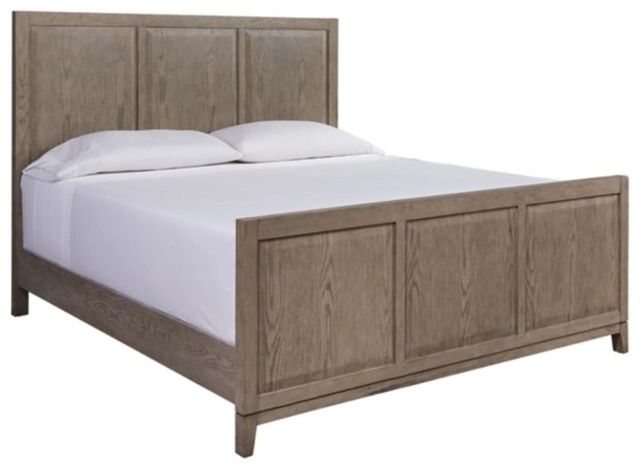 Signature Design by Ashley® Chrestner 5-Piece Gray Queen Panel Bed Set-1