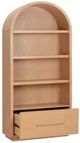 TOV Furniture Marlow Natural Bookcase with File Drawer-4