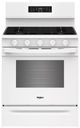 Whirlpool® 30" White Freestanding Gas Range with Air Cooking Technology-0