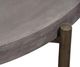 Modus Furniture Lyon Natural Coffee Table with Brushed Bronze Base-3