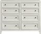 Emerald Home Woodinville Gypsum Whitewash Dresser-2