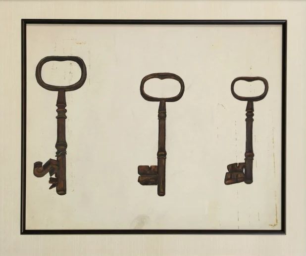 Stylecraft Keys I Wall Art-1