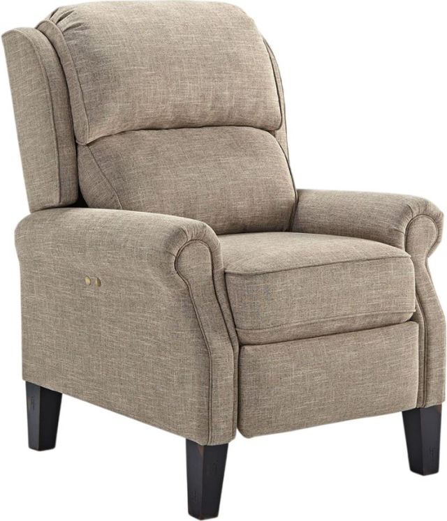 Best® Home Furnishings Customizable Joanna Manual High Leg Recliner with Espresso Legs-0