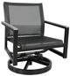 CabanaCoast® Customizable Skye Aluminum Outdoor Lounge Swivel Rocker-0