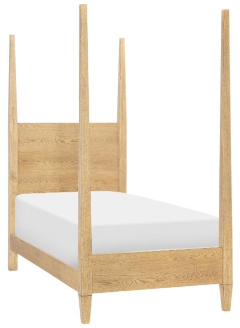 Legacy Classic Today's Traditions Natural Hickory Youth Twin Poster Bed-0