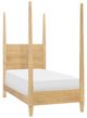 Legacy Classic Today's Traditions Natural Hickory Youth Twin Poster Bed-0
