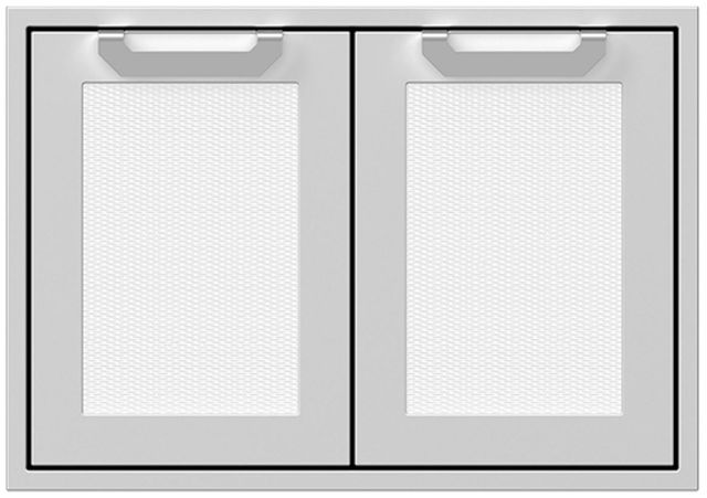 Hestan® AGSD Series 30" Froth Outdoor Double Storage Doors-0