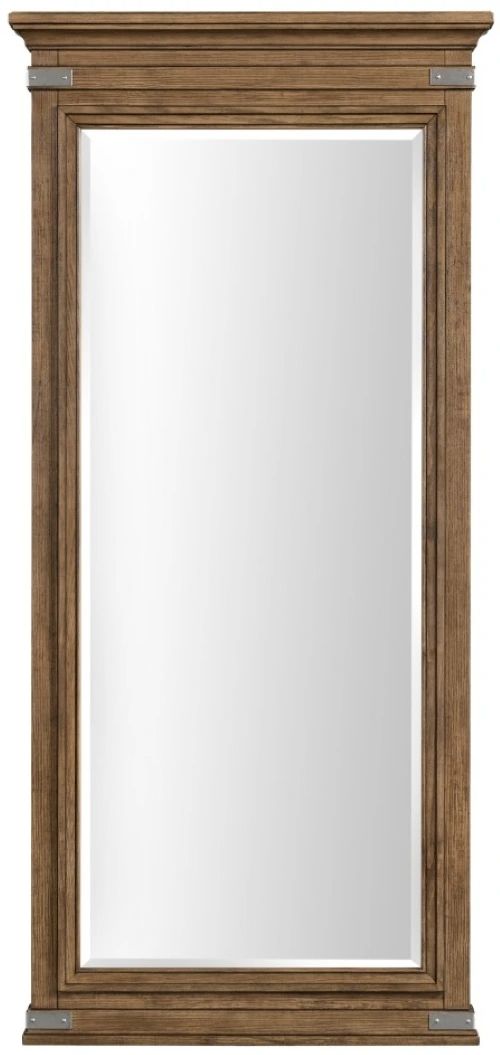 Intercon Forge Wire Brushed Weathered Chestnut Tall Mirror-0