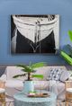 A & B Home Black/White Boat Wall Art-4