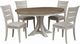 Liberty Furniture Farmhouse Reimagined 5-Piece Antique White/Chestnut Dining Set-0