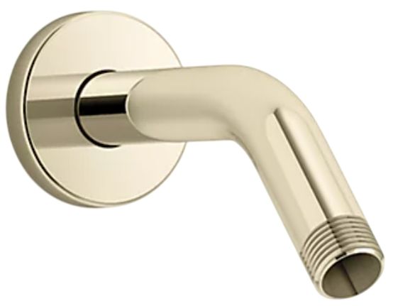 KOHLER® Statement® Vibrant French Gold Shower Arm and Flange-0