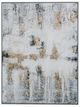 A & B Home Gold/Gray Rodney Hand Painting Wall Art-1