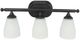 YHD Flat Black 3-Light Vanity Lighting-0