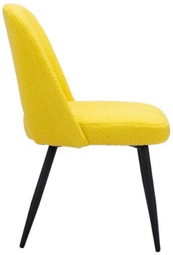 Zuo® Modern Teddy Yellow Dining Chair-2