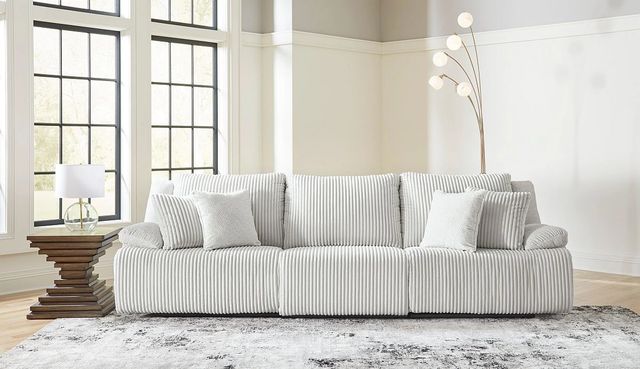 Signature Design by Ashley® Top Tier 3-Piece Alloy Small Spaced Manual Reclining Sectional-3