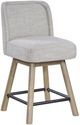 Bernards Pagosa Beige Swivel Counter Stool-0