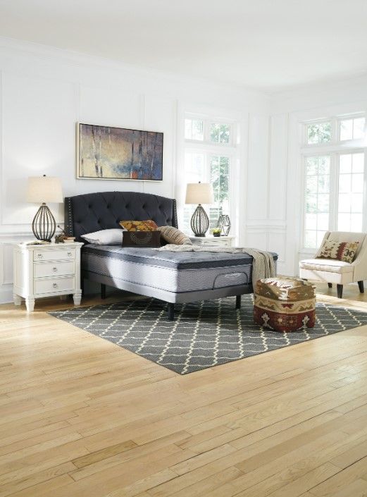 Sierra Sleep® by Ashley® Augusta 2-Piece Wrapped Coil and Best than a Boxspring King Mattress Set-3