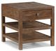 Flexsteel® Hampton Rustic Brown End Table-0