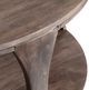 Crestview Collection Bowtie Stained Cocktail Table-1