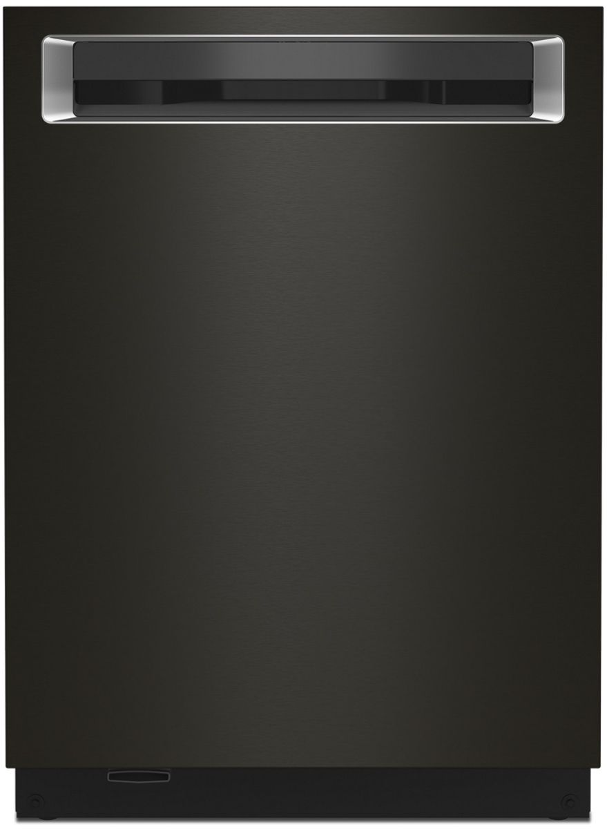 KitchenAid® 24" PrintShield™ Black Stainless Steel Built In Dishwasher