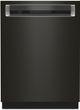 KitchenAid® 24" PrintShield™ Black Stainless Steel Built In Dishwasher-0