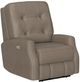 Flexsteel® Customizable Devon Leather Power Recliner with Power Headrest-1
