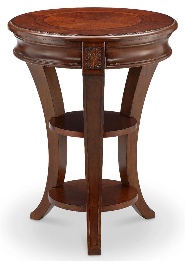 Magnussen Home® Winslet Cherry Round Accent Table-0