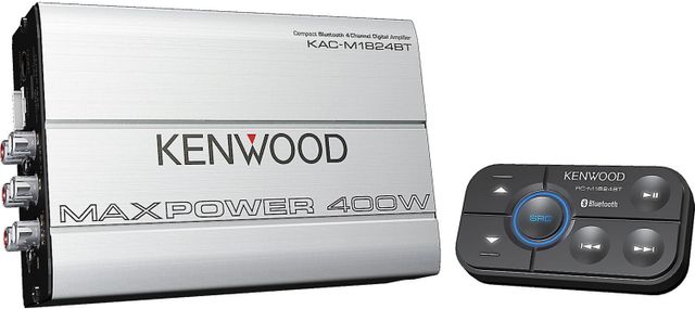 Kenwood Compact Bluetooth 4 Channel Digital Amplifier