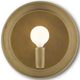 Currey & Company Chaplet Antique Brass Wall Sconce-1