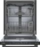 Bosch® 100 Series 24" Black Stainless Steel Top Control Built In Dishwasher-2