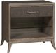 Vanguard® Furniture Vanguard Holland Silver Shimmer Nightstand-0