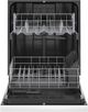 Amana® 24" White Front Control Built In Dishwasher with Midnight Interior-2