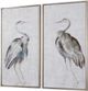 Uttermost® 2-Piece Summer Birds Hand Painted Canvases Set-2