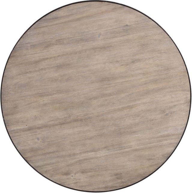 Flexsteel® Compass Gunmetal/Whitewash Round Coffee Table-1
