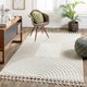 Surya Nora Cream/Light Gray 5'x7' Area Rug-5