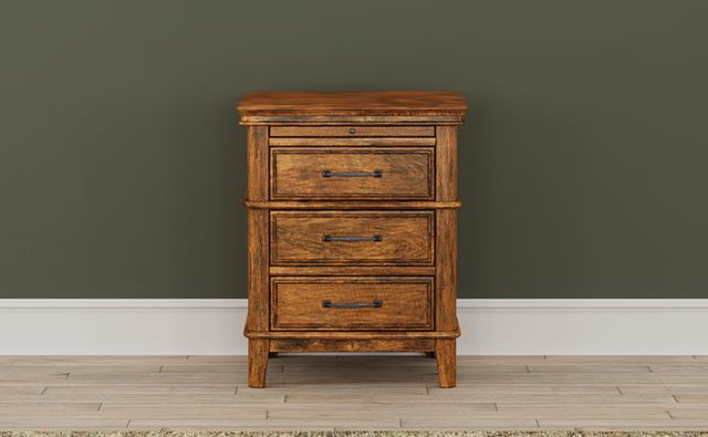 A-America® Bandalier Russet Nightstand-2