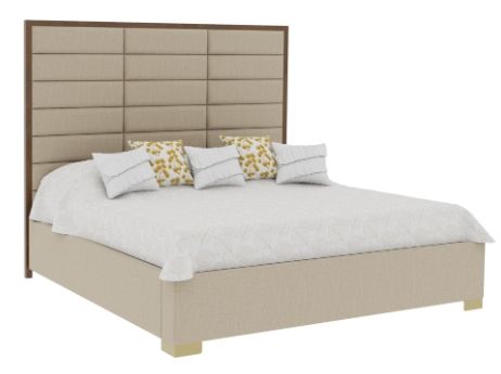 Country View Woodworking Customizable Verrado 4B Queen Panel Bed-0