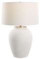 Uttermost® Adelaide White Table Lamp-0