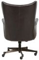 Fairfield® Plaza 66 Black/Chocolate Office Swivel Chair-2