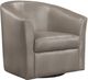 Coaster® Turner Champagne Upholstery Sloped Arm Accent Swivel Chair-0